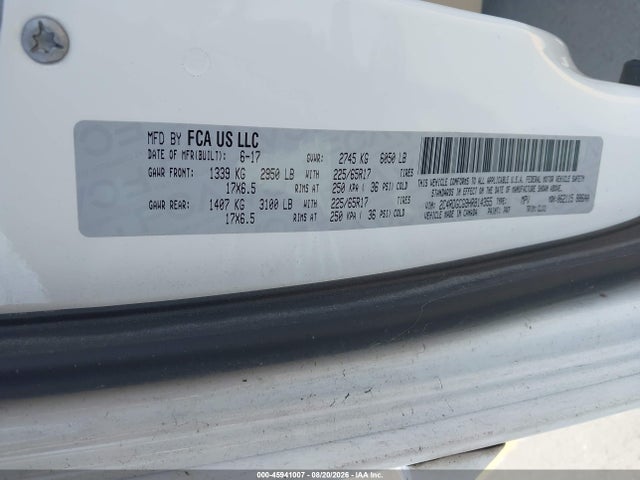 Dodge Grand Caravan Sxt 2017 2C4RDGCG9HR814355 Image 9