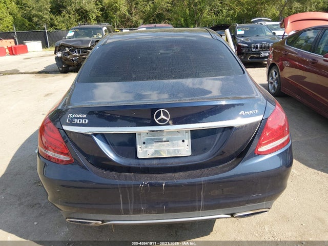 45941011 :رقم المزاد ، 55SWF4KB8FU006281 vin ، 2015 Mercedes-benz C 300 Luxury 4matic مزاد بيع