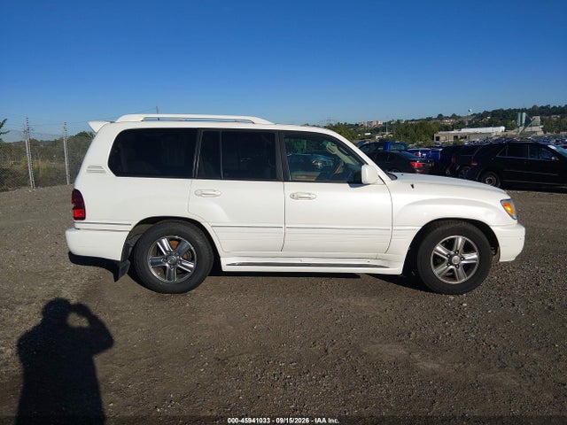 2007 Lexus Lx 470 მანქანა იყიდება აუქციონზე, vin: JTJHT00WX74029357, აუქციონის ნომერი: 45941033