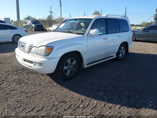 2007 Lexus Lx 470 მანქანა იყიდება აუქციონზე, vin: JTJHT00WX74029357, აუქციონის ნომერი: 45941033