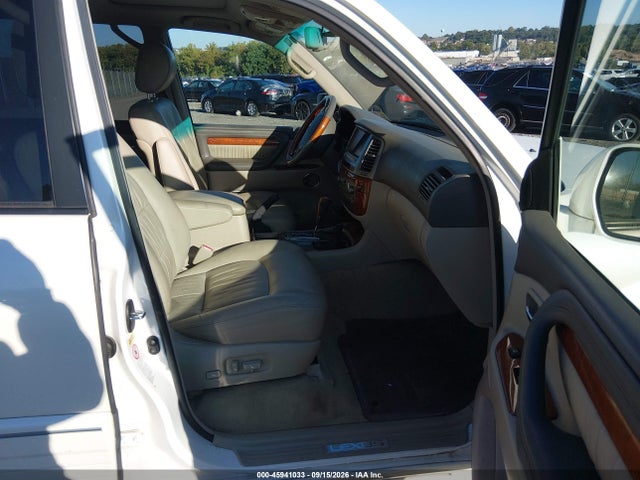 2007 Lexus Lx 470 მანქანა იყიდება აუქციონზე, vin: JTJHT00WX74029357, აუქციონის ნომერი: 45941033
