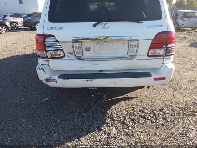 2007 Lexus Lx 470 მანქანა იყიდება აუქციონზე, vin: JTJHT00WX74029357, აუქციონის ნომერი: 45941033