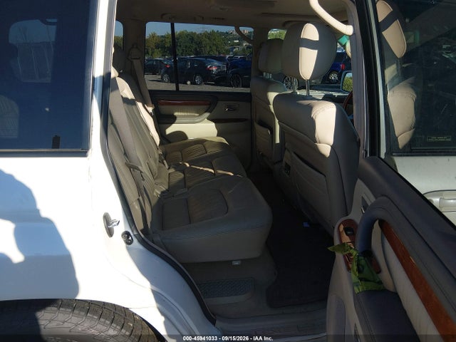 2007 Lexus Lx 470 მანქანა იყიდება აუქციონზე, vin: JTJHT00WX74029357, აუქციონის ნომერი: 45941033