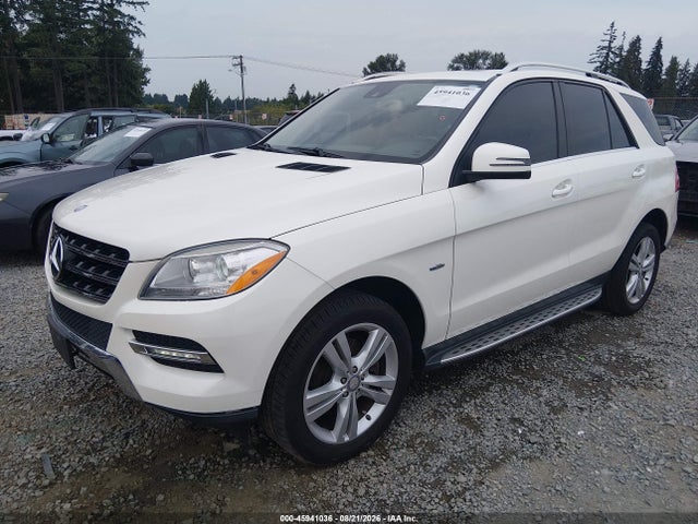 Продаж на аукціоні авто 2012 Mercedes-benz Ml 350 4matic, vin: 4JGDA5HB9CA009968, номер лоту: 45941036