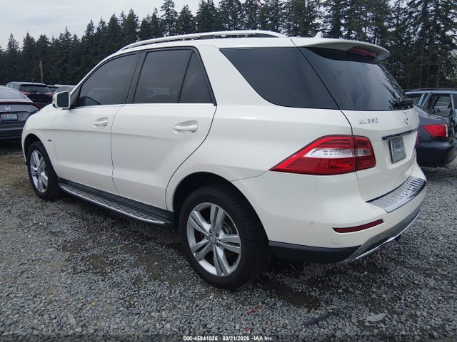 Продаж на аукціоні авто 2012 Mercedes-benz Ml 350 4matic, vin: 4JGDA5HB9CA009968, номер лоту: 45941036