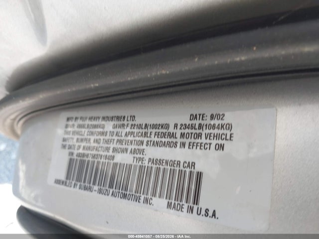 Aukcja sprzedaży 2013 Subaru Outback 2.5i Premium, vin: 4S4BRCGC2D3261226, numer aukcji: 45941057
