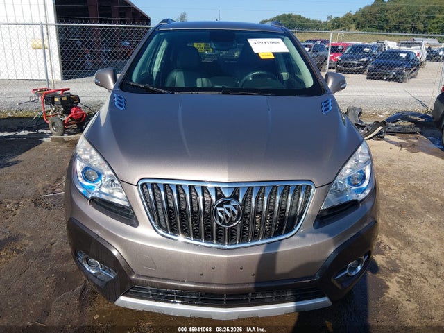 Продажа на аукционе авто 2015 Buick Encore Leather, vin: KL4CJGSB2FB107964, номер лота: 45941068