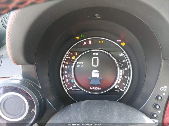 Fiat 500 ABARTH 2017 3C3CFFFH2HT542649 Image 7
