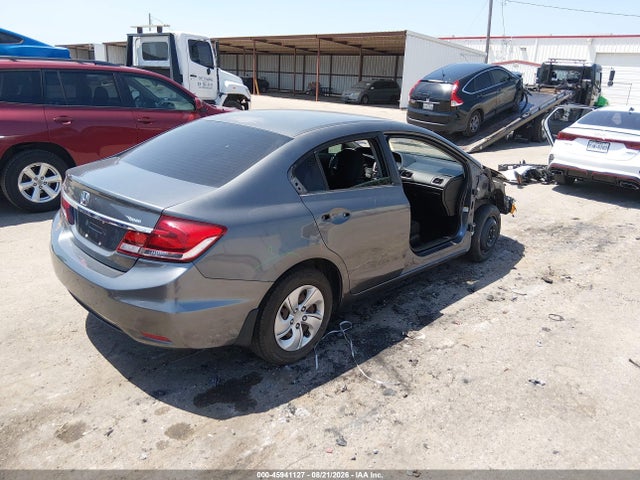 Продаж на аукціоні авто 2013 Honda Civic Lx, vin: 19XFB2F54DE208981, номер лоту: 45941127