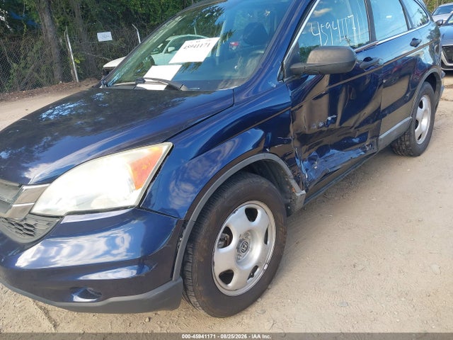 2010 Honda Cr-v Lx მანქანა იყიდება აუქციონზე, vin: 5J6RE4H39AL009689, აუქციონის ნომერი: 45941171
