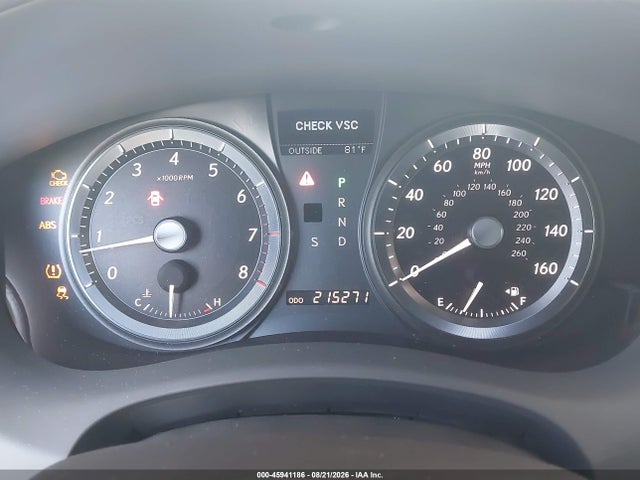 Продажа на аукционе авто 2008 Lexus Es 350, vin: JTHBJ46G882200057, номер лота: 45941186