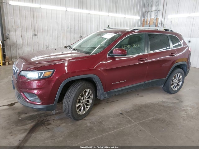 45941221 :رقم المزاد ، 1C4PJMLX6KD271278 vin ، 2019 Jeep Cherokee Latitude Plus 4x4 مزاد بيع