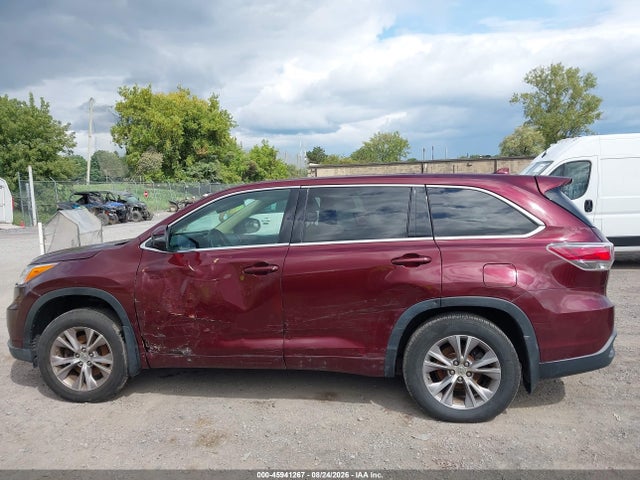 Продажа на аукционе авто 2014 Toyota Highlander Le Plus V6, vin: 5TDBKRFHXES009488, номер лота: 45941267