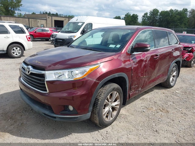 Продажа на аукционе авто 2014 Toyota Highlander Le Plus V6, vin: 5TDBKRFHXES009488, номер лота: 45941267