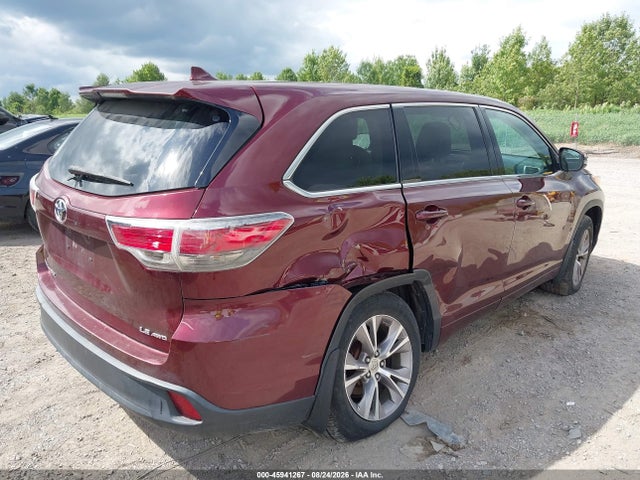 Продажа на аукционе авто 2014 Toyota Highlander Le Plus V6, vin: 5TDBKRFHXES009488, номер лота: 45941267