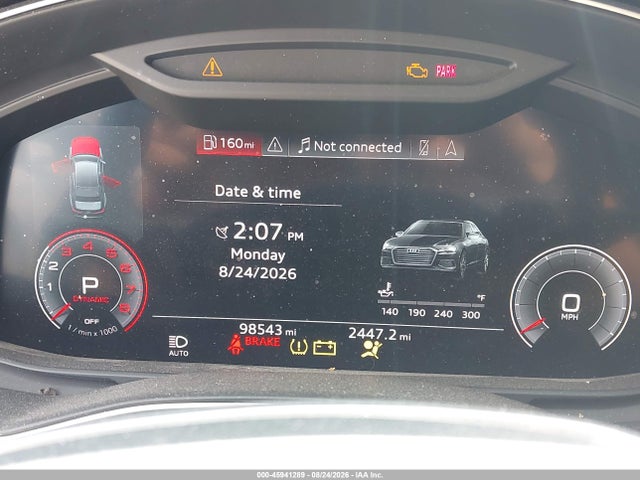 45941289 :رقم المزاد ، WAUL2AF27KN044859 vin ، 2019 Audi A6 55 Premium مزاد بيع