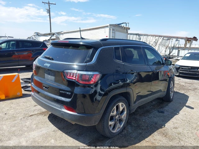 45941304 :رقم المزاد ، 3C4NJCCB6LT211132 vin ، 2020 Jeep Compass Limited Fwd مزاد بيع