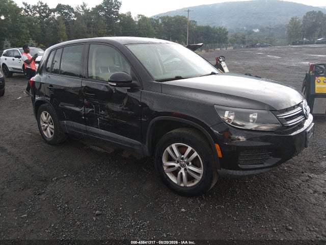 2012 Volkswagen Tiguan Le მანქანა იყიდება აუქციონზე, vin: WVGAV7AX3CW568640, აუქციონის ნომერი: 45941317