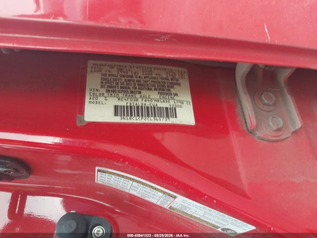 Продаж на аукціоні авто 2012 Nissan Versa 1.8 S, vin: 3N1BC1CP2CL365739, номер лоту: 45941323