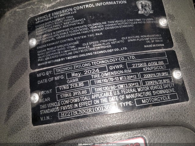 Zhilong Q-max 2024 HZ2TBCNN2R1001365 Image 13
