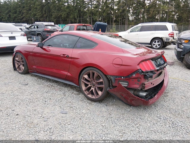 45941460 :رقم المزاد ، 1FA6P8TH8F5427627 vin ، 2015 Ford Mustang Ecoboost Premium مزاد بيع