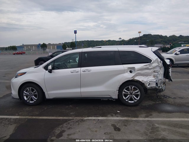 2022 Toyota Sienna Platinum მანქანა იყიდება აუქციონზე, vin: 5TDESKFC5NS056209, აუქციონის ნომერი: 45941525