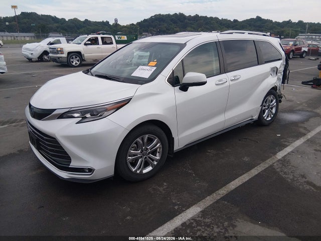 2022 Toyota Sienna Platinum მანქანა იყიდება აუქციონზე, vin: 5TDESKFC5NS056209, აუქციონის ნომერი: 45941525