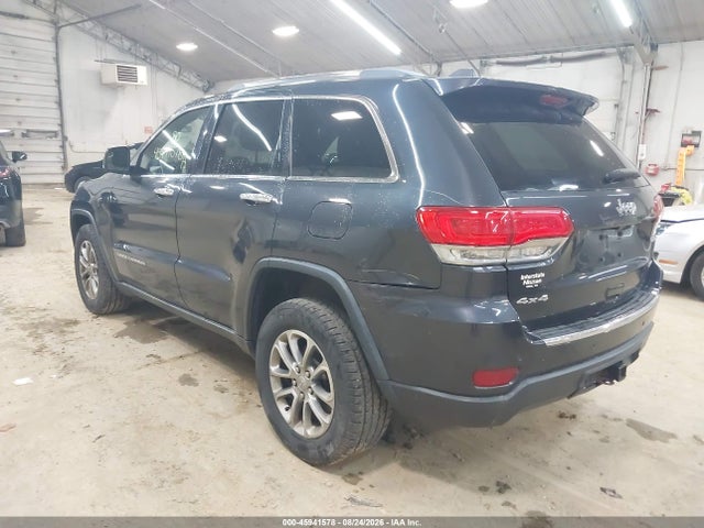 2015 Jeep Grand Cherokee Limited მანქანა იყიდება აუქციონზე, vin: 1C4RJFBG1FC611843, აუქციონის ნომერი: 45941578