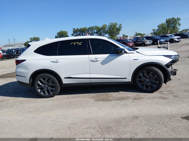2022 Acura Mdx A-spec Package მანქანა იყიდება აუქციონზე, vin: 5J8YE1H01NL023115, აუქციონის ნომერი: 45941595
