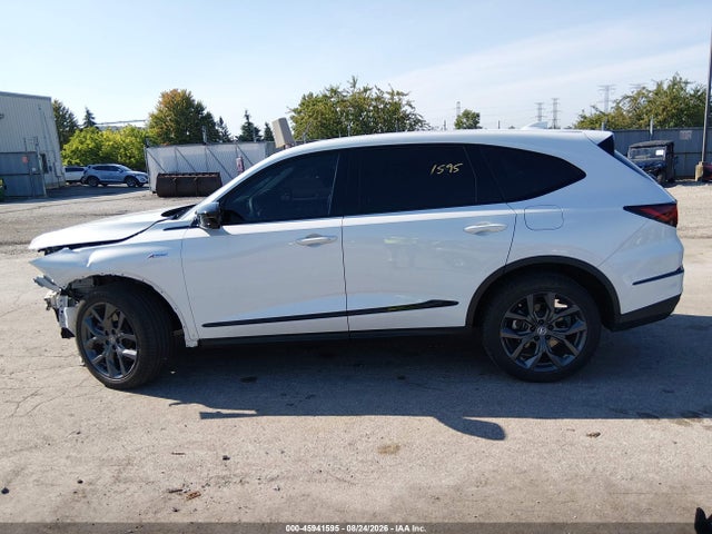 2022 Acura Mdx A-spec Package მანქანა იყიდება აუქციონზე, vin: 5J8YE1H01NL023115, აუქციონის ნომერი: 45941595