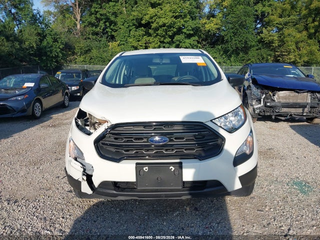 45941600 :رقم المزاد ، MAJ6S3FLXLC394235 vin ، 2020 Ford Ecosport S مزاد بيع