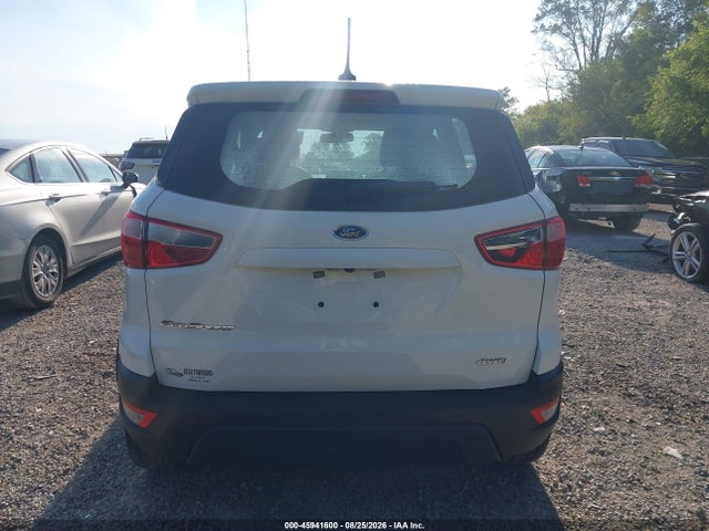 45941600 :رقم المزاد ، MAJ6S3FLXLC394235 vin ، 2020 Ford Ecosport S مزاد بيع