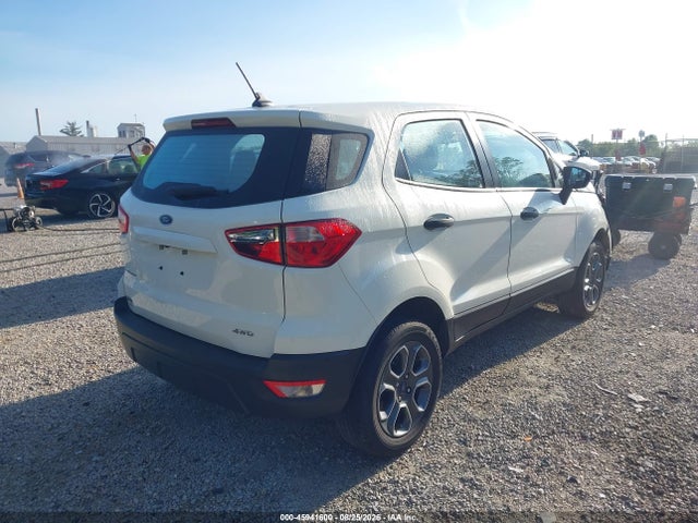 45941600 :رقم المزاد ، MAJ6S3FLXLC394235 vin ، 2020 Ford Ecosport S مزاد بيع
