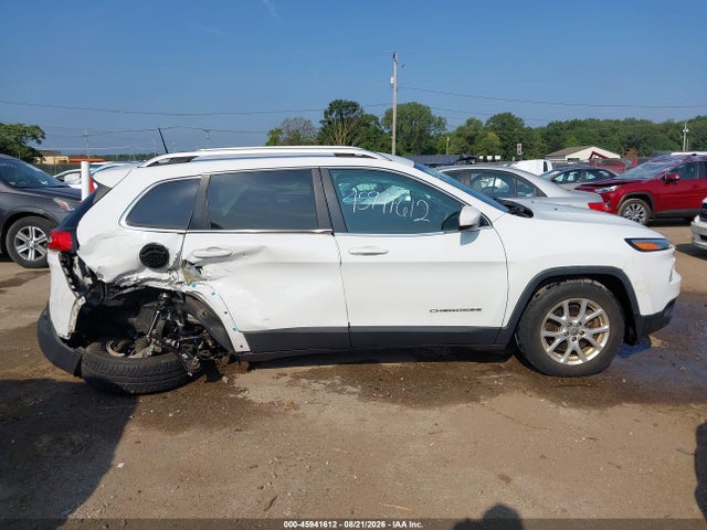 2016 Jeep Cherokee Latitude მანქანა იყიდება აუქციონზე, vin: 1C4PJMCB1GW345481, აუქციონის ნომერი: 45941612