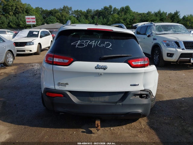 2016 Jeep Cherokee Latitude მანქანა იყიდება აუქციონზე, vin: 1C4PJMCB1GW345481, აუქციონის ნომერი: 45941612