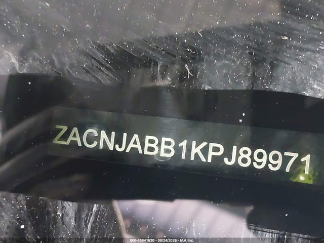 45941620 :رقم المزاد ، ZACNJABB1KPJ89971 vin ، 2019 Jeep Renegade Latitude Fwd مزاد بيع