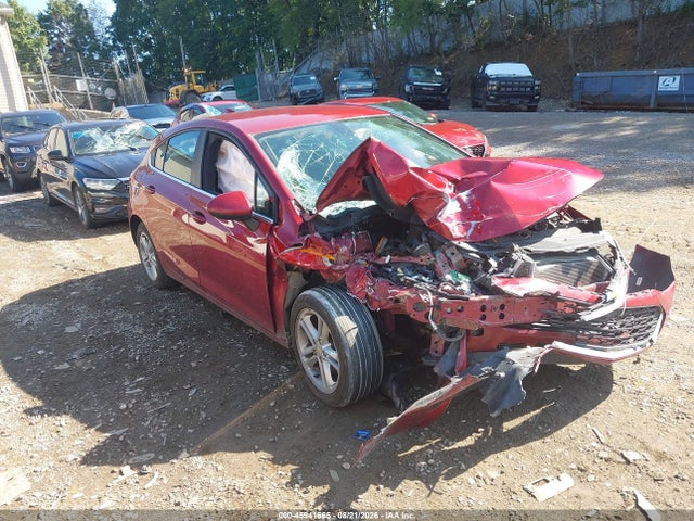 45941665 :رقم المزاد ، 3G1BE6SM2HS526222 vin ، 2017 Chevrolet Cruze Lt Auto مزاد بيع