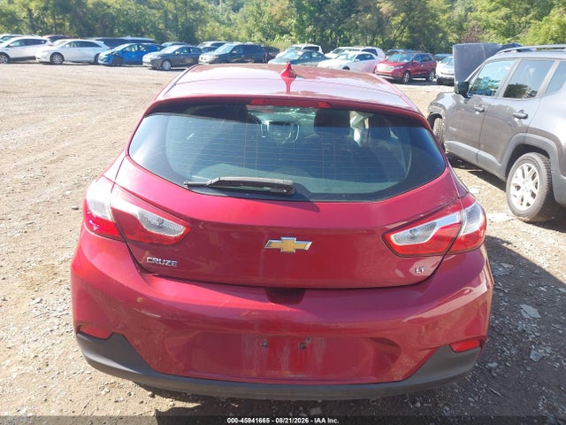 45941665 :رقم المزاد ، 3G1BE6SM2HS526222 vin ، 2017 Chevrolet Cruze Lt Auto مزاد بيع