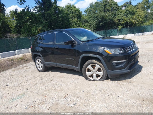 Aukcja sprzedaży 2019 Jeep Compass Latitude 4x4, vin: 3C4NJDBB6KT671848, numer aukcji: 45941672