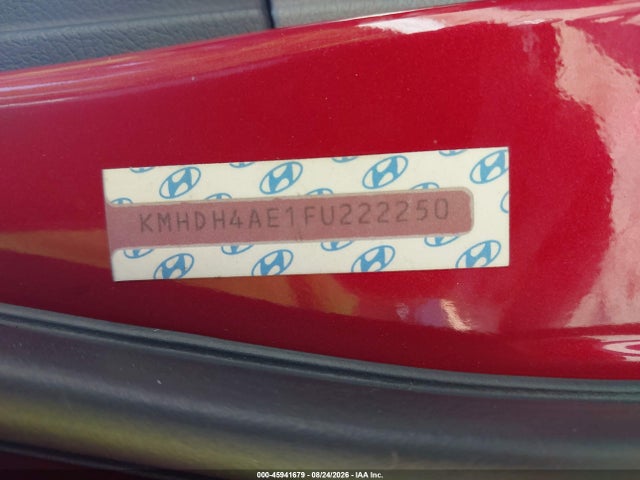 Продаж на аукціоні авто 2015 Hyundai Elantra Se, vin: KMHDH4AE1FU222250, номер лоту: 45941679