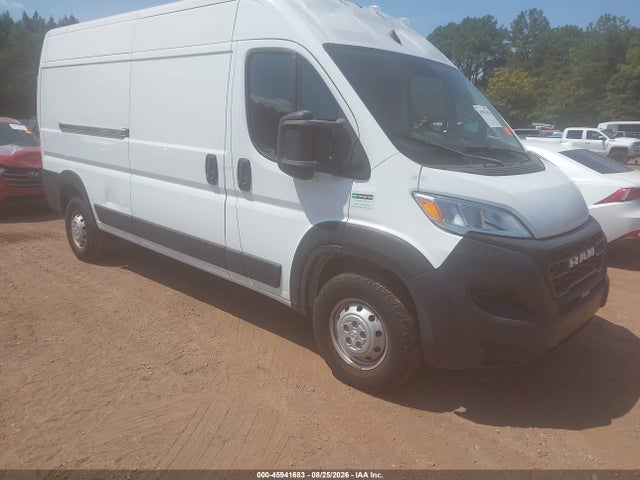 45941683 :رقم المزاد ، 3C6LRVDG0PE563758 vin ، 2023 Ram Promaster 2500 High Roof 159 Wb مزاد بيع