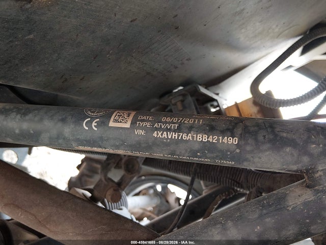 Продажа на аукционе авто 2011 Polaris Ranger Rzr, vin: 4XAVH76A1BB421490, номер лота: 45941685