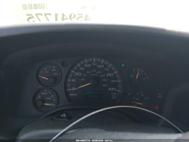 45941775 :رقم المزاد ، 1GAHG39U851263675 vin ، 2005 Chevrolet Express Passenger مزاد بيع