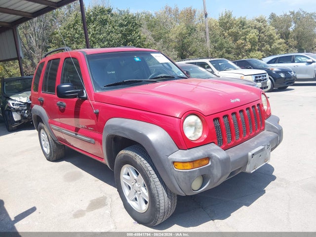 Продажа на аукционе авто 2002 Jeep Liberty Sport, vin: 1J4GK48K62W170959, номер лота: 45941794
