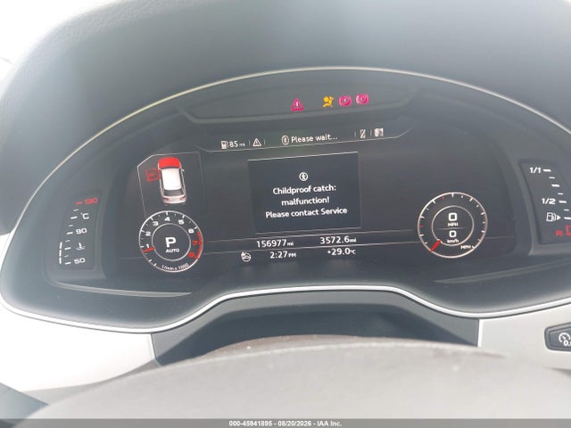 2017 Audi Q7 3.0t Premium მანქანა იყიდება აუქციონზე, vin: WA1VAAF7XHD041389, აუქციონის ნომერი: 45941895