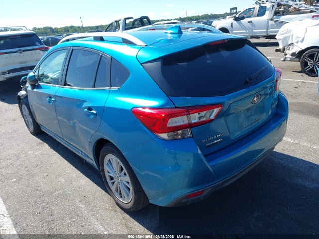 45941904 :رقم المزاد ، 4S3GTAD60J3712938 vin ، 2018 Subaru Impreza 2.0i Premium مزاد بيع