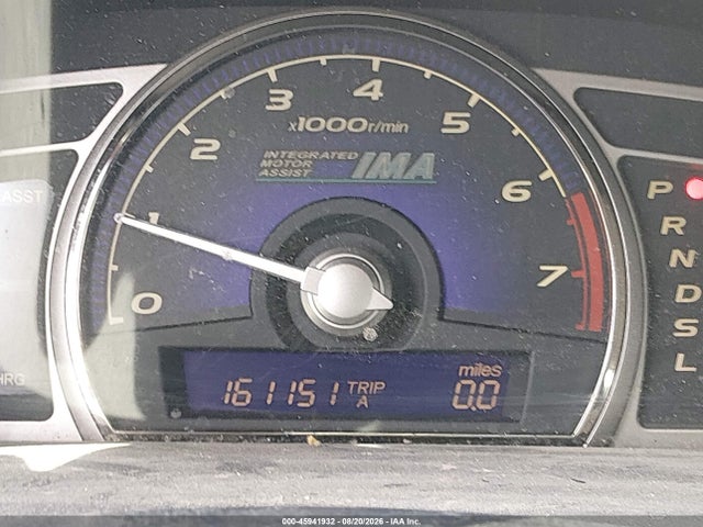 45941932 :رقم المزاد ، JHMFA3F25AS001327 vin ، 2010 Honda Civic Hybrid مزاد بيع