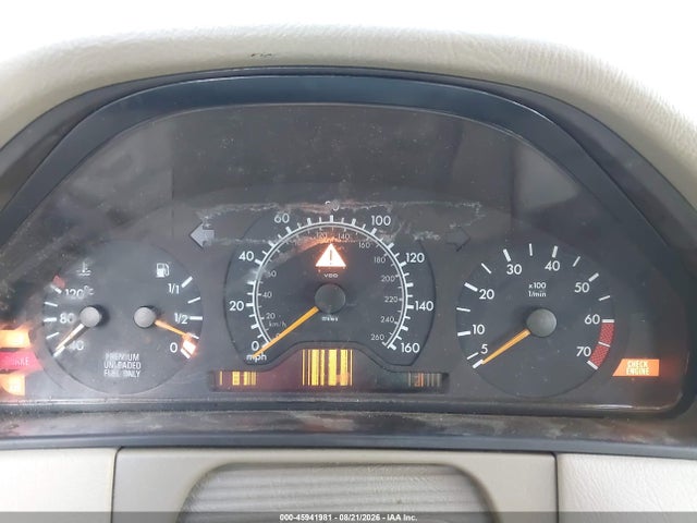 Aukcja sprzedaży 1999 Mercedes-benz E 320, vin: WDBJH65FXXA860729, numer aukcji: 45941981