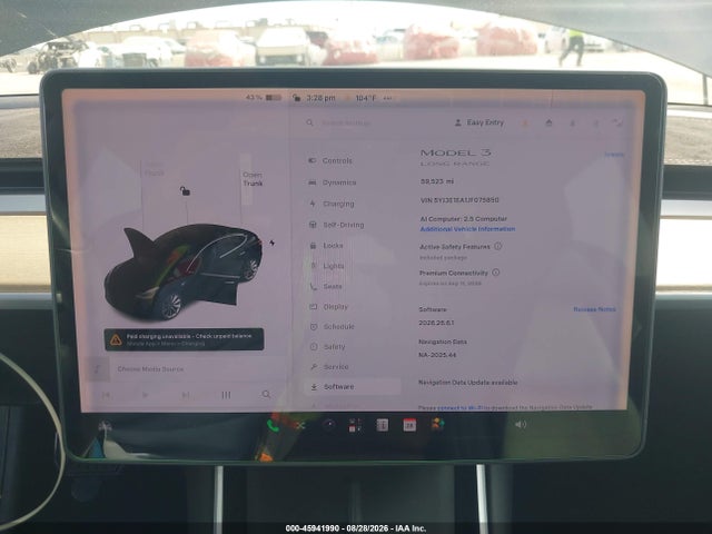 Tesla Model 3 Long Range/mid Range 2018 5YJ3E1EA1JF075850 Image 7