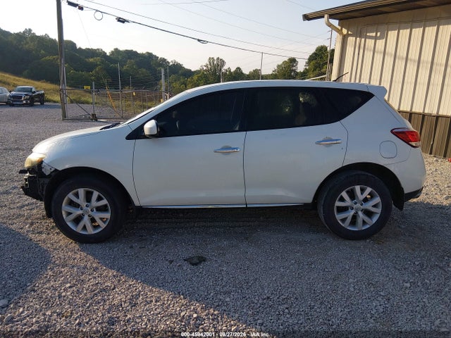 2011 Nissan Murano S მანქანა იყიდება აუქციონზე, vin: JN8AZ1MW5BW178652, აუქციონის ნომერი: 45942001
